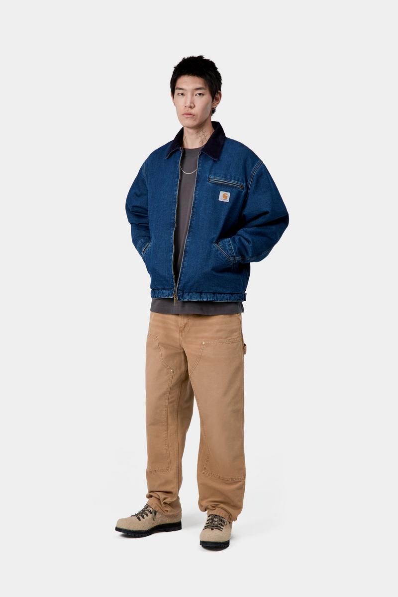 Carhartt Double Knee Pant - Hamilton Brown, Steinleinwand