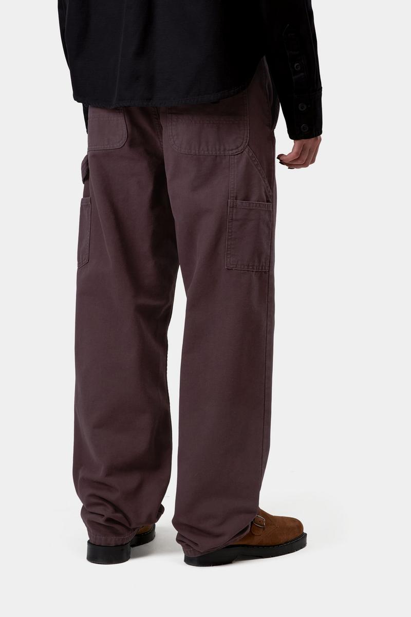 Carhartt Pierce Pant Straight - Palisander, Steinleinwand