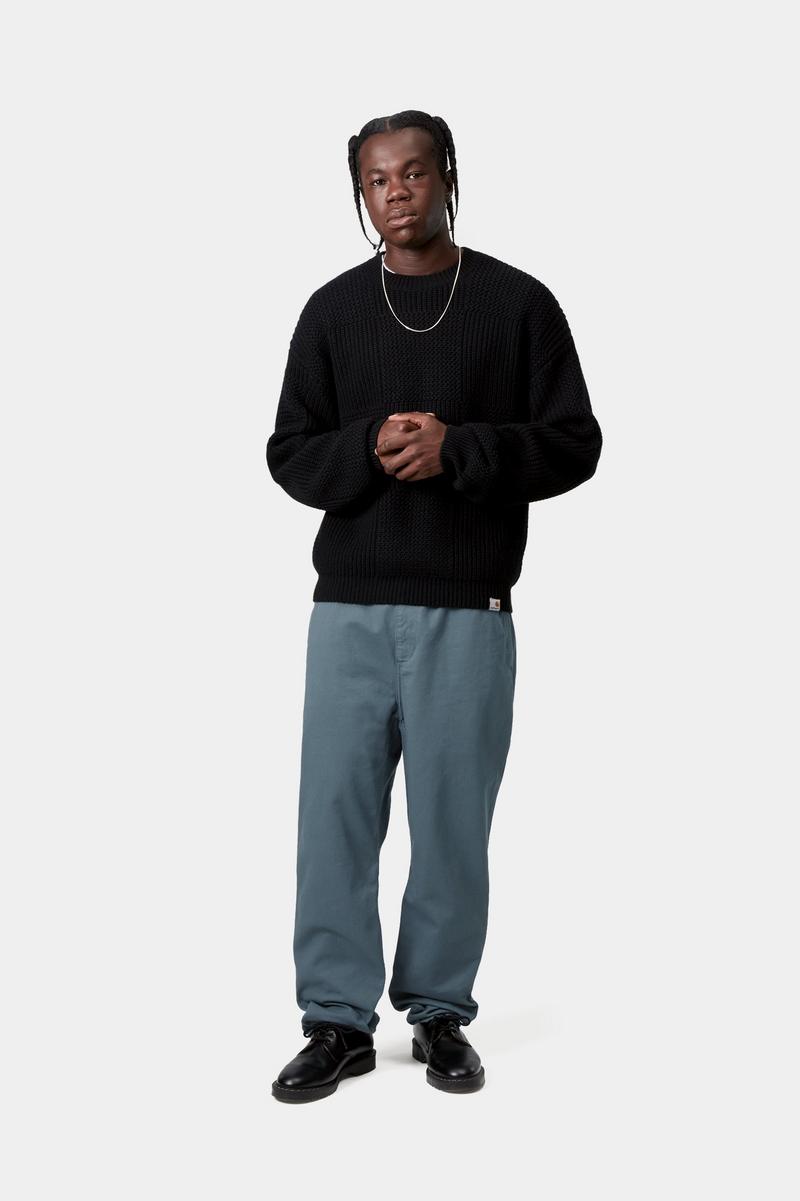 Carhartt Flint Pant - Büroblau, stückgefärbt
