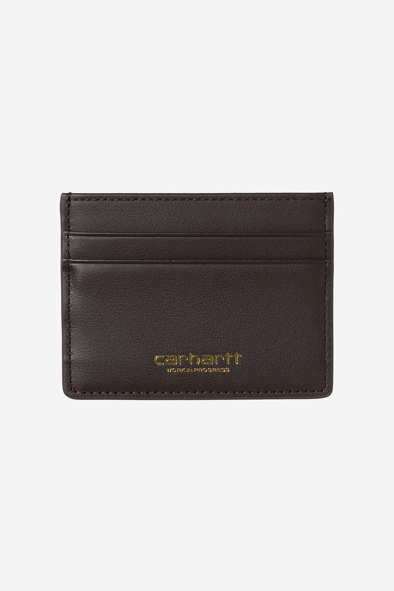 Carhartt Vegas Cardholder - Tabak / Gold
