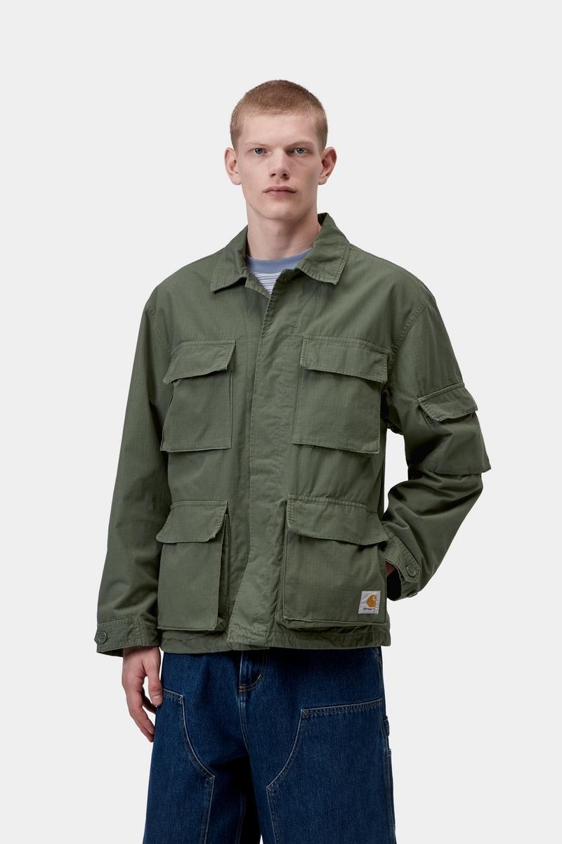 Carhartt Mandelson Jacket - Blatt, stückgefärbt