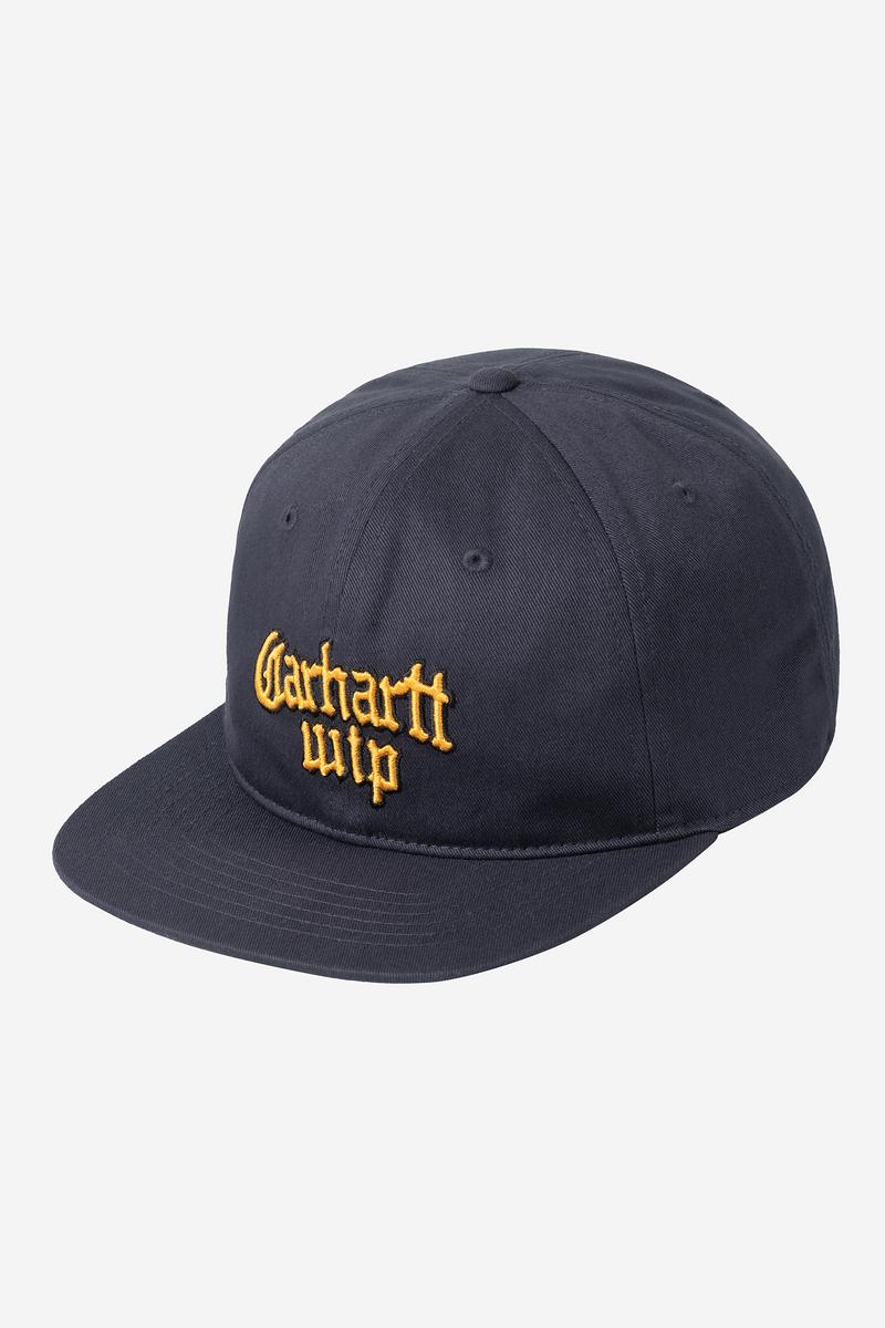 Carhartt Blackletter Cap - Dunkles Marineblau