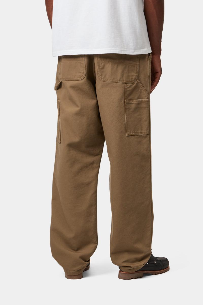 Carhartt Single Knee Pant - Hamilton Brown, gespült