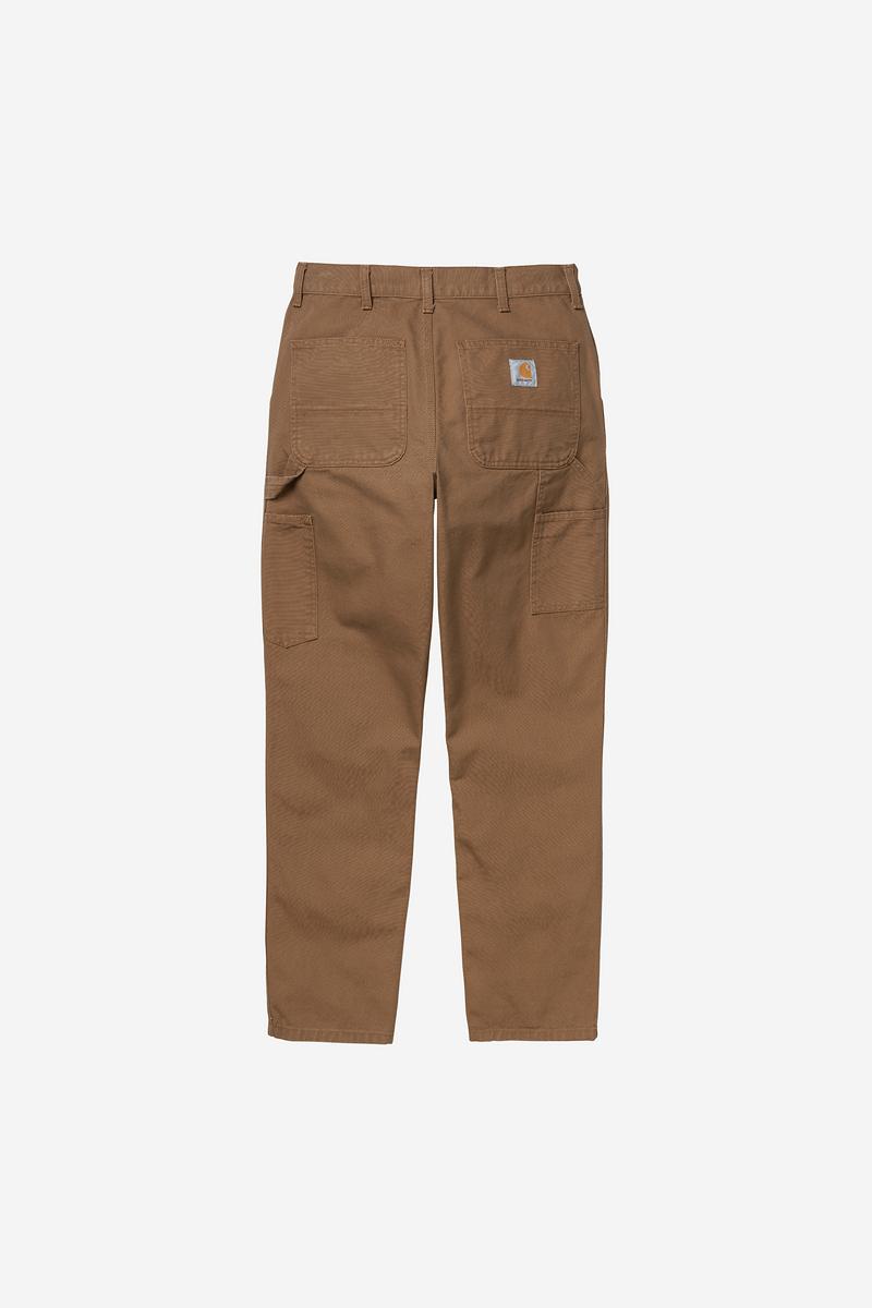Carhartt Single Knee Pant - Hamilton Brown, gespült