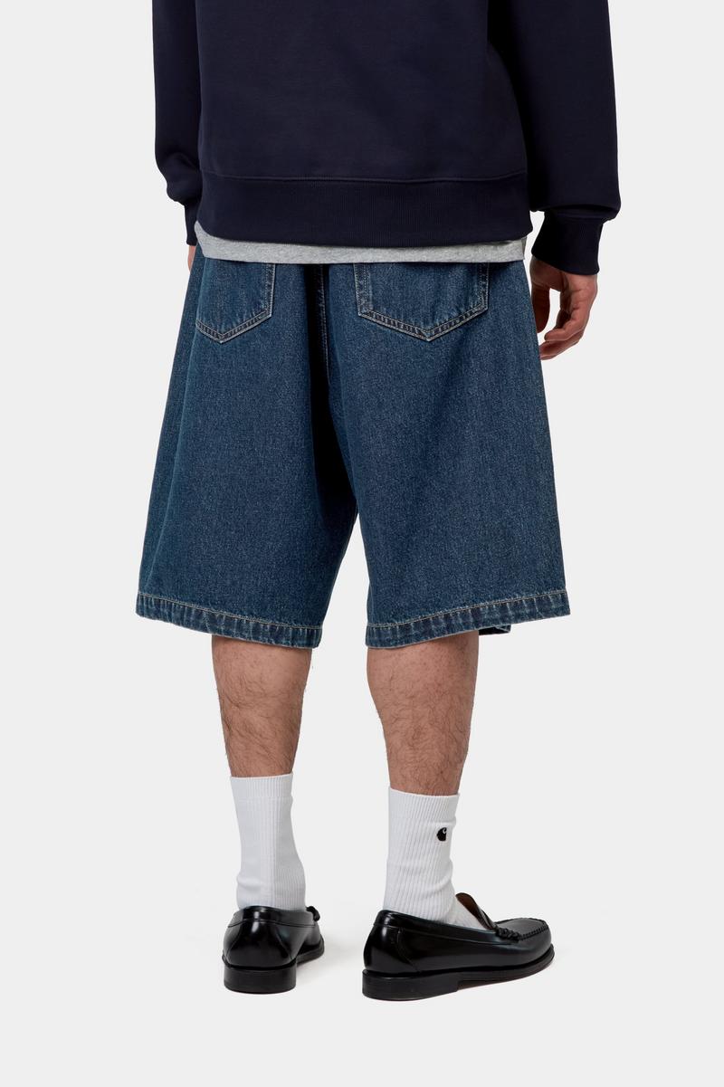 Carhartt Landon Short - Blau, Stonewashed