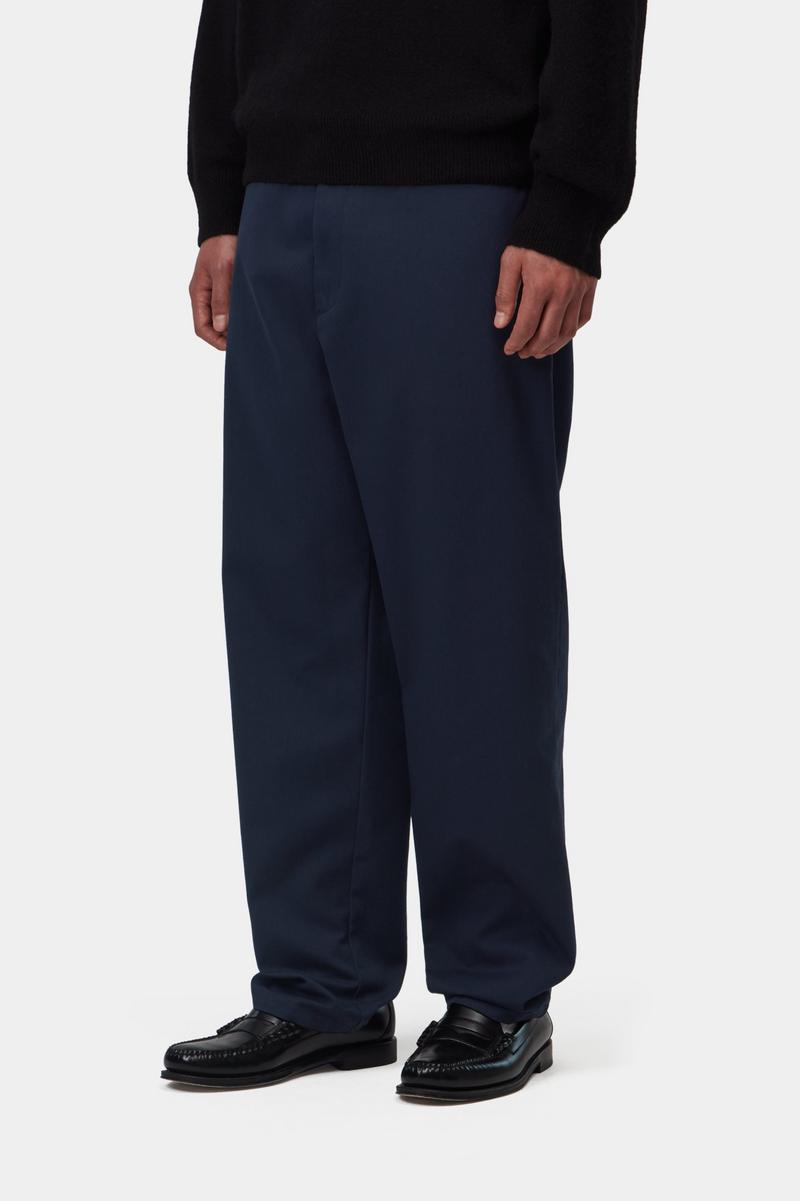 Carhartt Calder Pant - Dunkles Marineblau, gespült