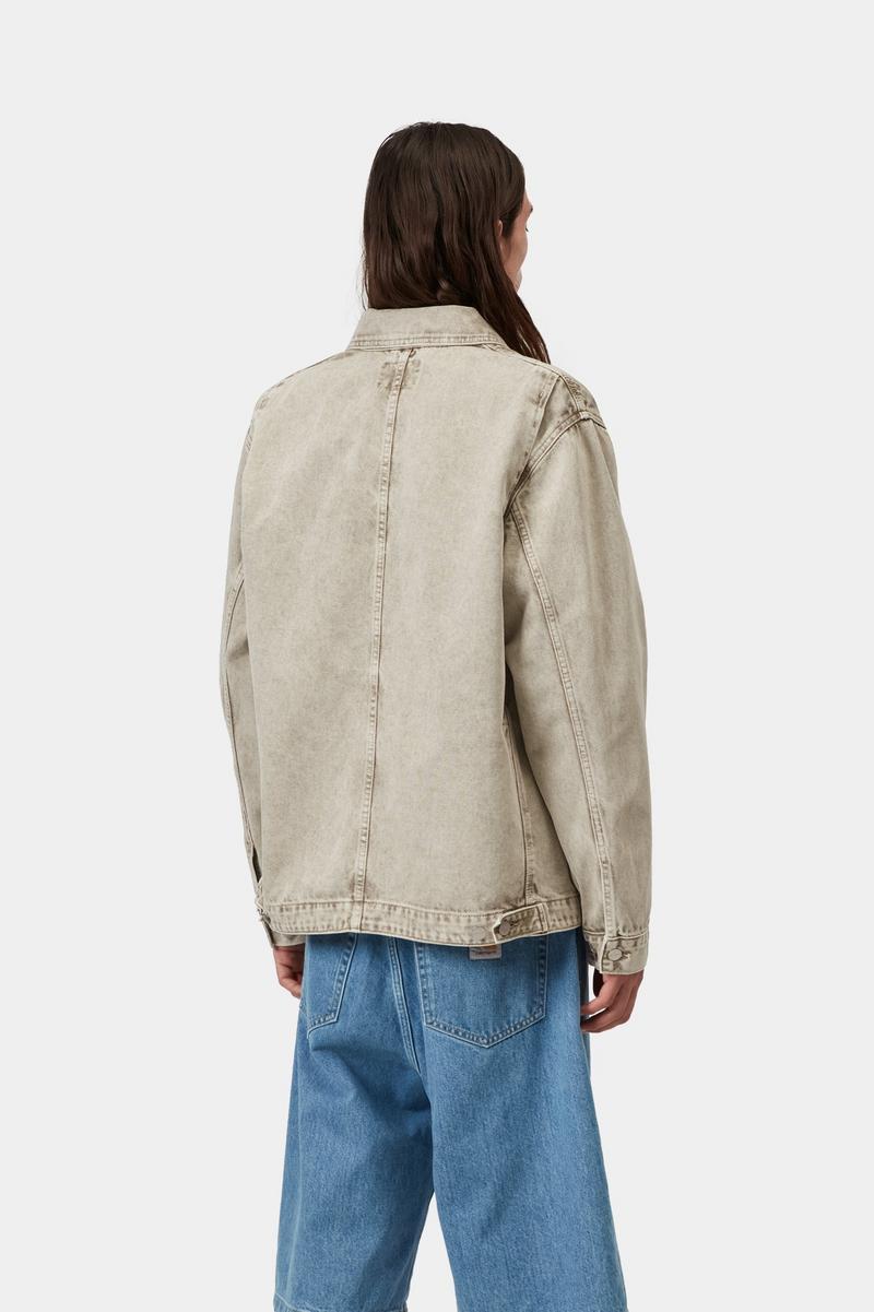 Carhartt OG Double Front Jacket - Opuntia, Kreidewäsche