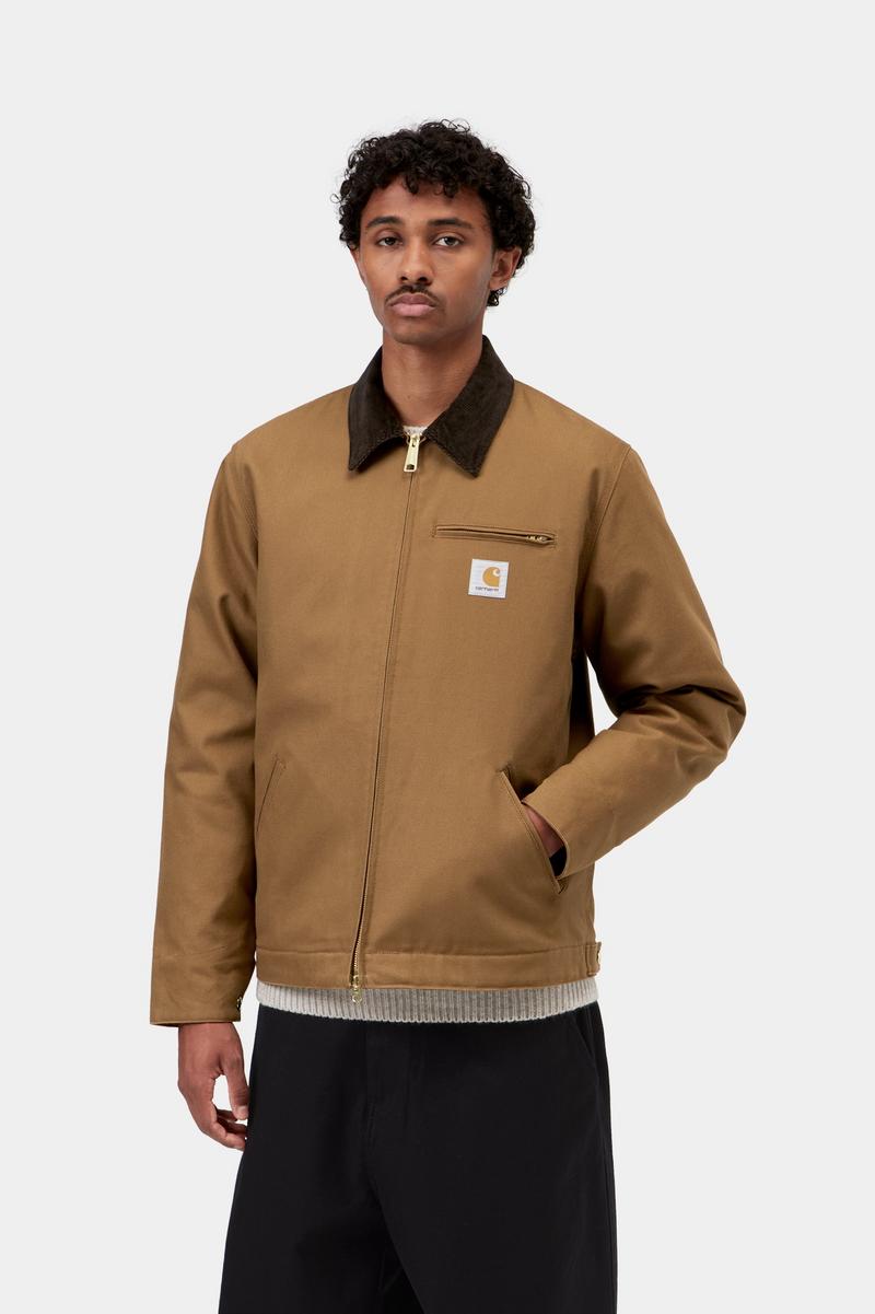 Carhartt Detroit Jacket (Winter) - Hamilton Brown / Tabak, starr