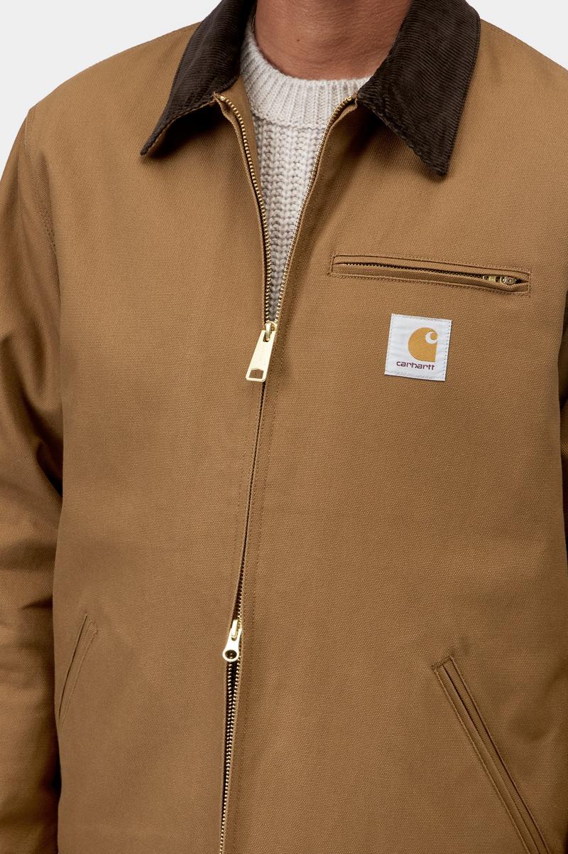 Carhartt Detroit Jacket (Winter) - Hamilton Brown / Tabak, starr