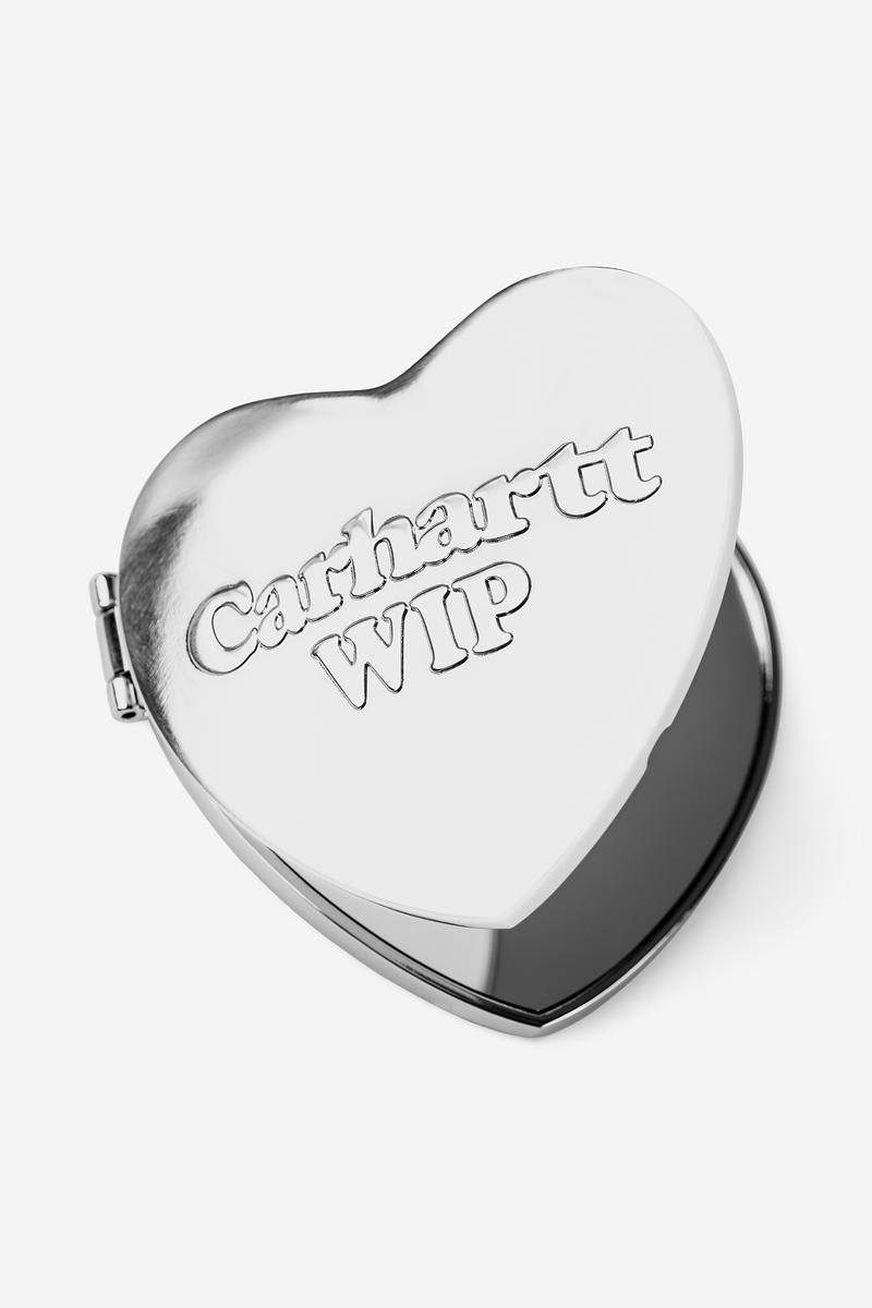 Carhartt Heart Pocket Mirror - Silber
