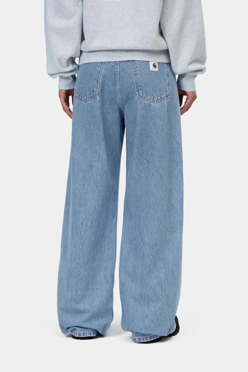 Carhartt Jane Pant - Blau, schwere Steinwaschung