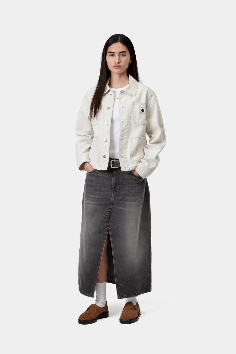 Carhartt Brandon Skirt - Schwarz, Grind-Waschung