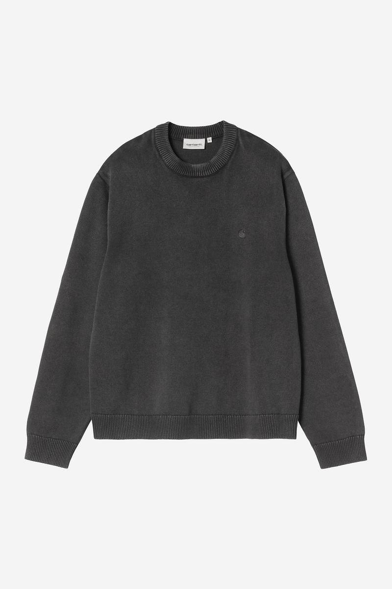 Carhartt Kori Sweater - Schwarz, stückgefärbt