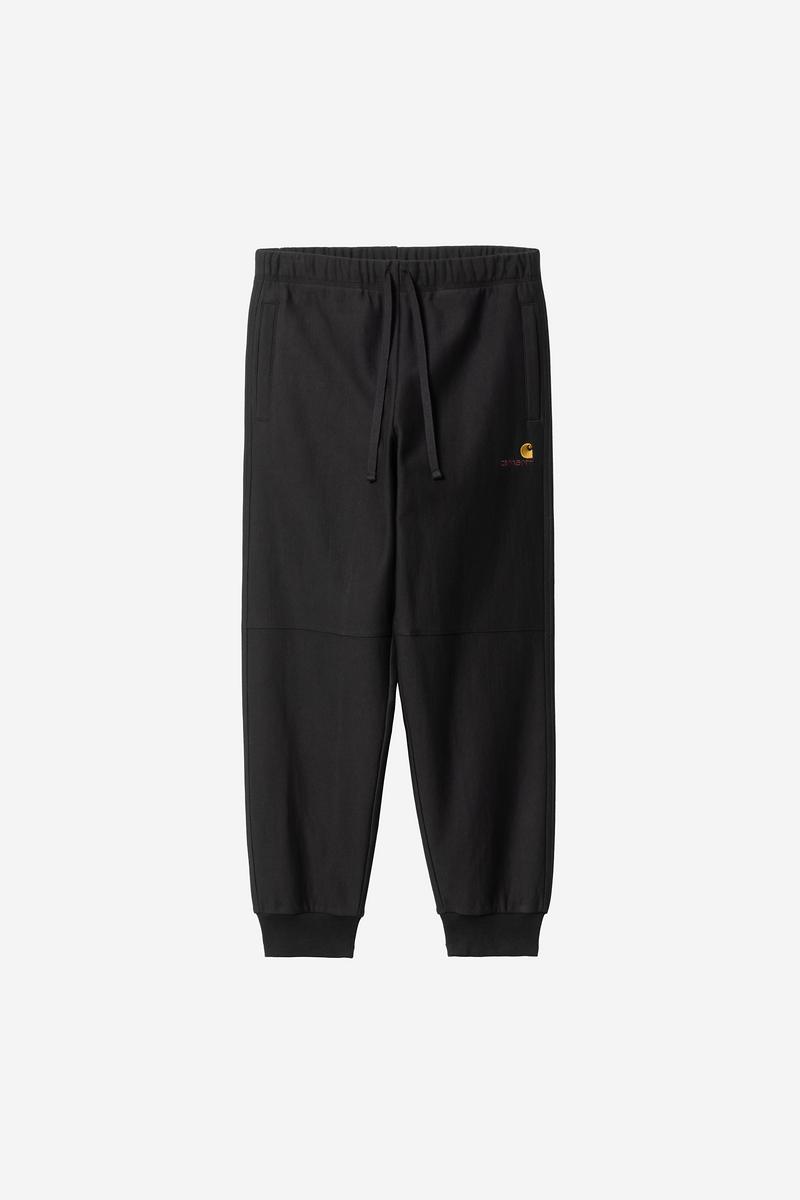 Carhartt American Script Jogging Pant - Schwarz