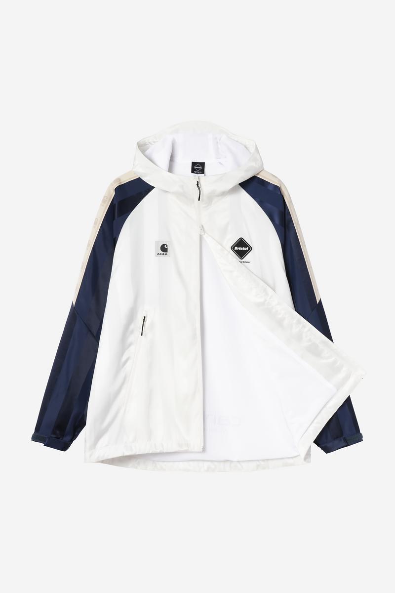 Carhartt F.C.Real Bristol x WIP Warm Up Jacket - Weiß