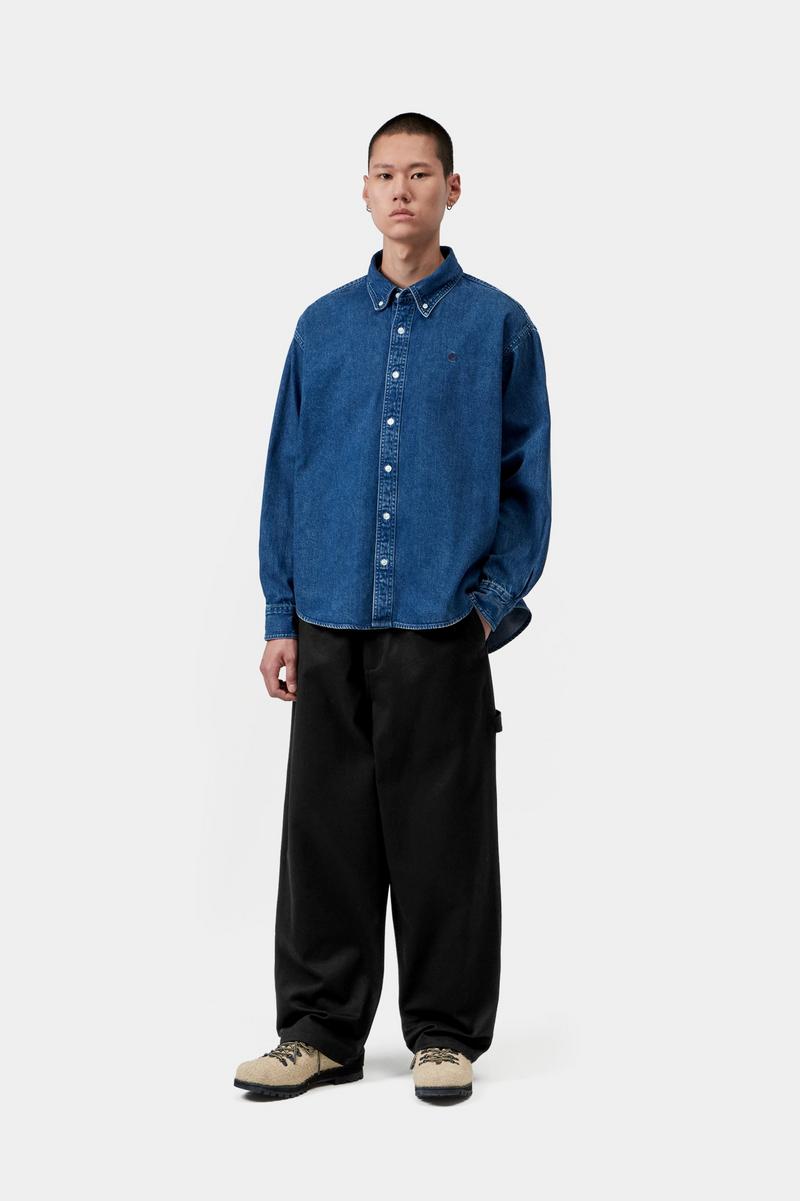 Carhartt Holden Pant - Schwarz, starr