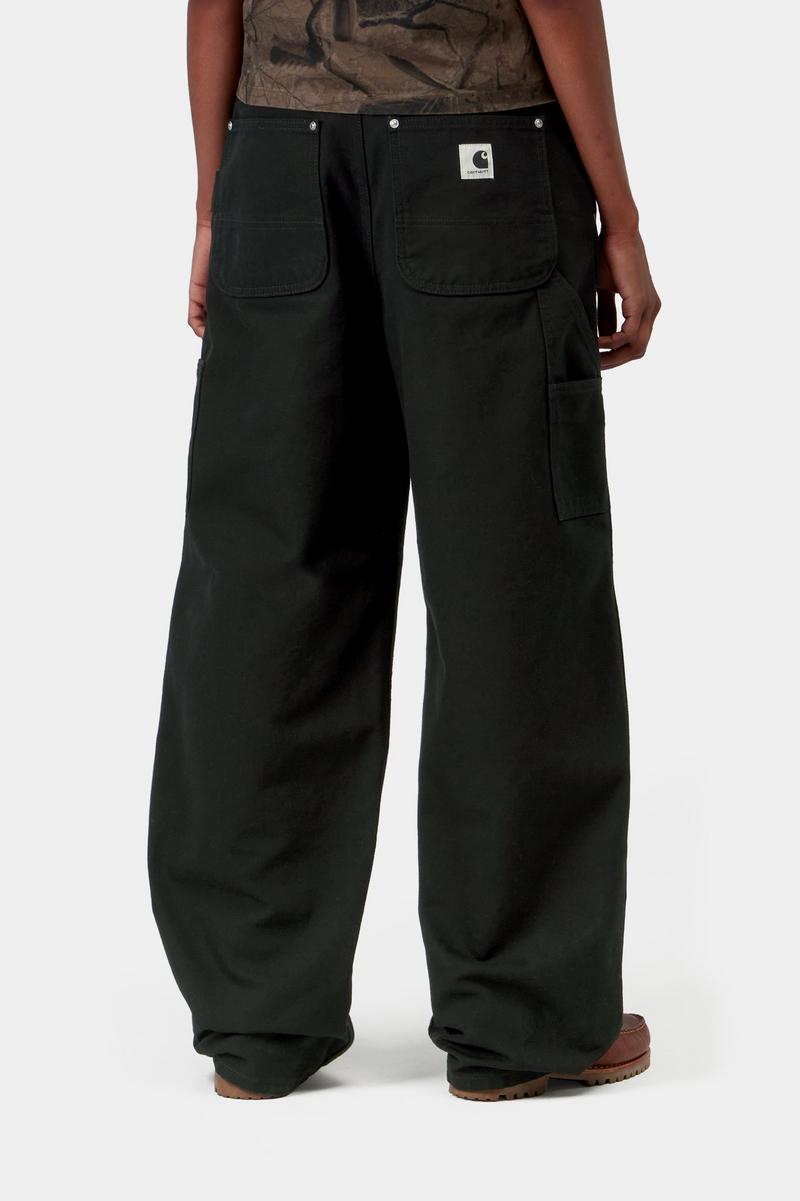 Carhartt June Double Knee Pant - Schwarz, gespült