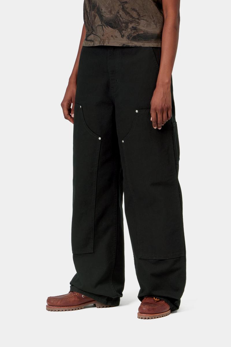Carhartt June Double Knee Pant - Schwarz, gespült