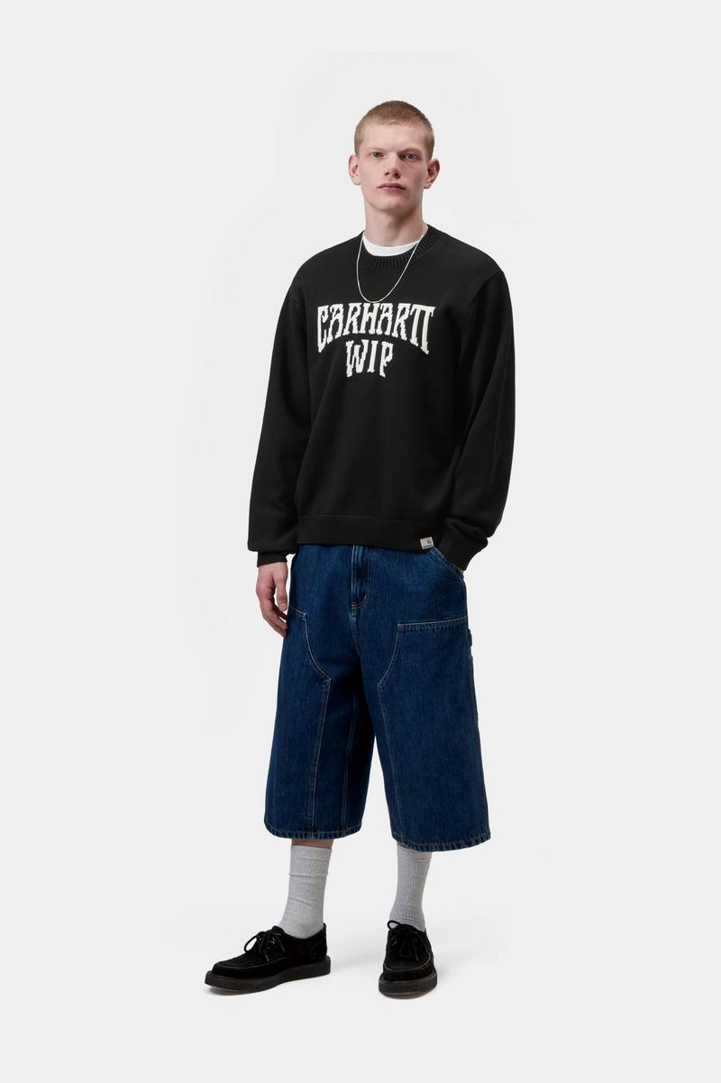 Carhartt Deck Sweater - Schwarz / Wachs