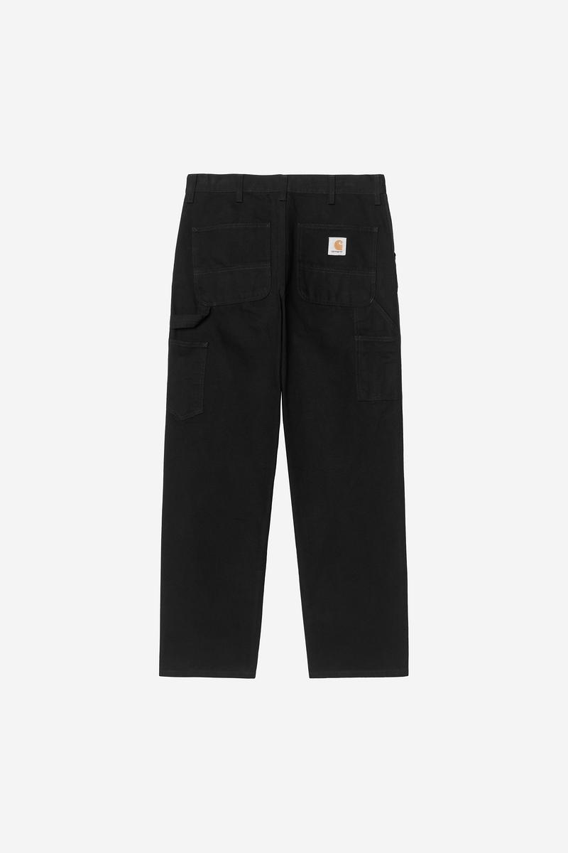 Carhartt Single Knee Pant - Schwarz, gespült