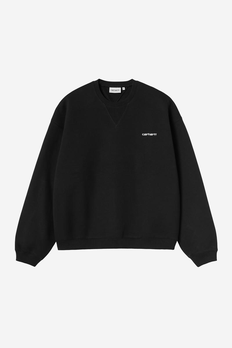Carhartt Ebbert Sweatshirt - Schwarz / Weiß