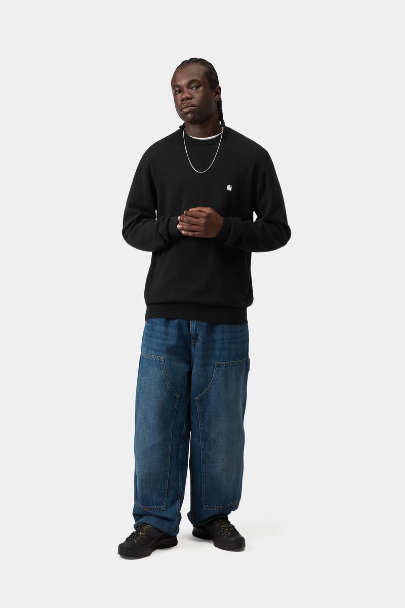 Carhartt Madison Sweater - Schwarz / Weiß