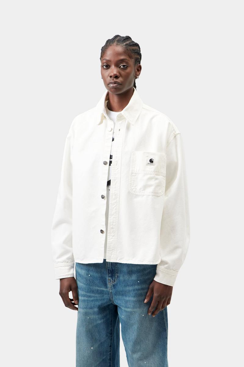 Carhartt Georgia Shirt Jac - Wachs, Stonewashed