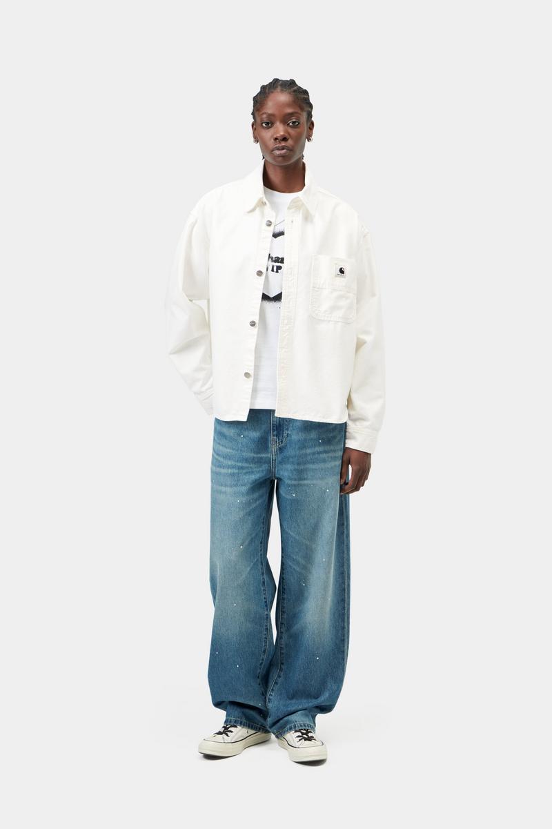 Carhartt Georgia Shirt Jac - Wachs, Stonewashed