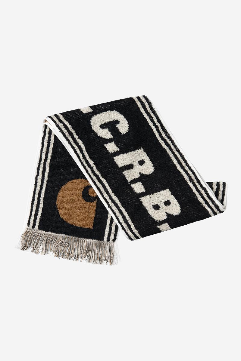 Carhartt F.C.Real Bristol x WIP Supporter Towel Muffler - Schwarz
