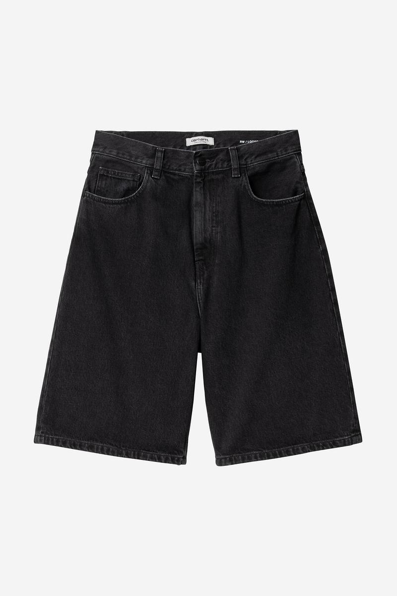 Carhartt Brandon Short - Schwarz, Stonewashed