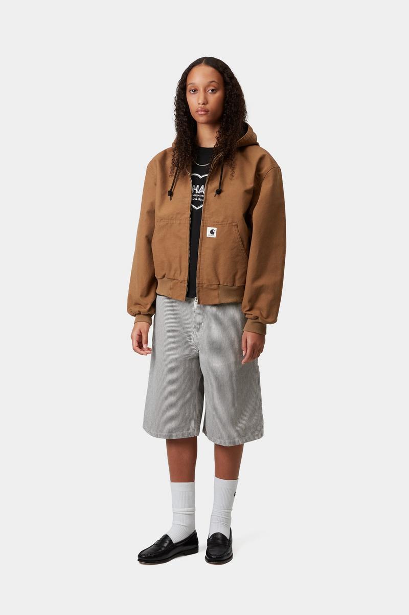 Carhartt OG Active Jacket - Hamilton Brown, gespült