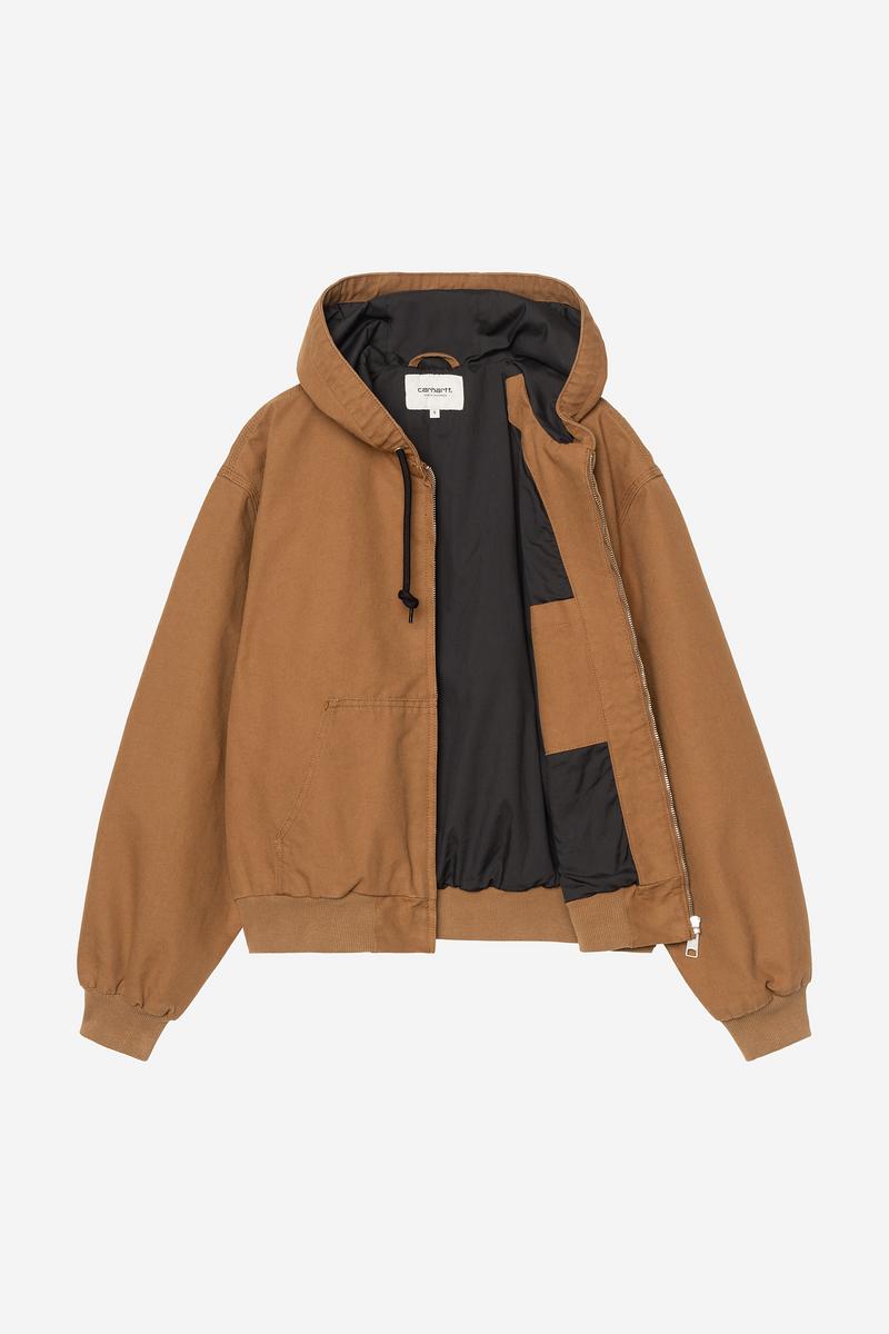 Carhartt OG Active Jacket - Hamilton Brown, gespült