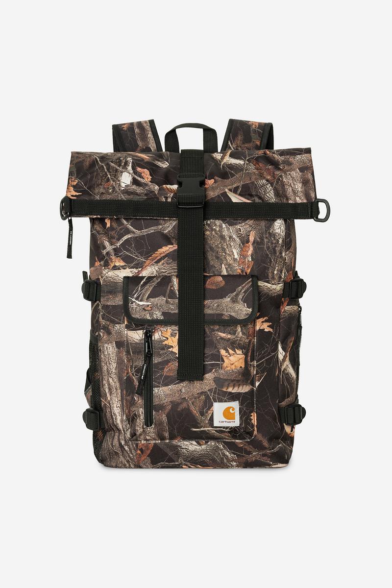 Carhartt Philis Backpack - Camo-Federbaum, Schwarz