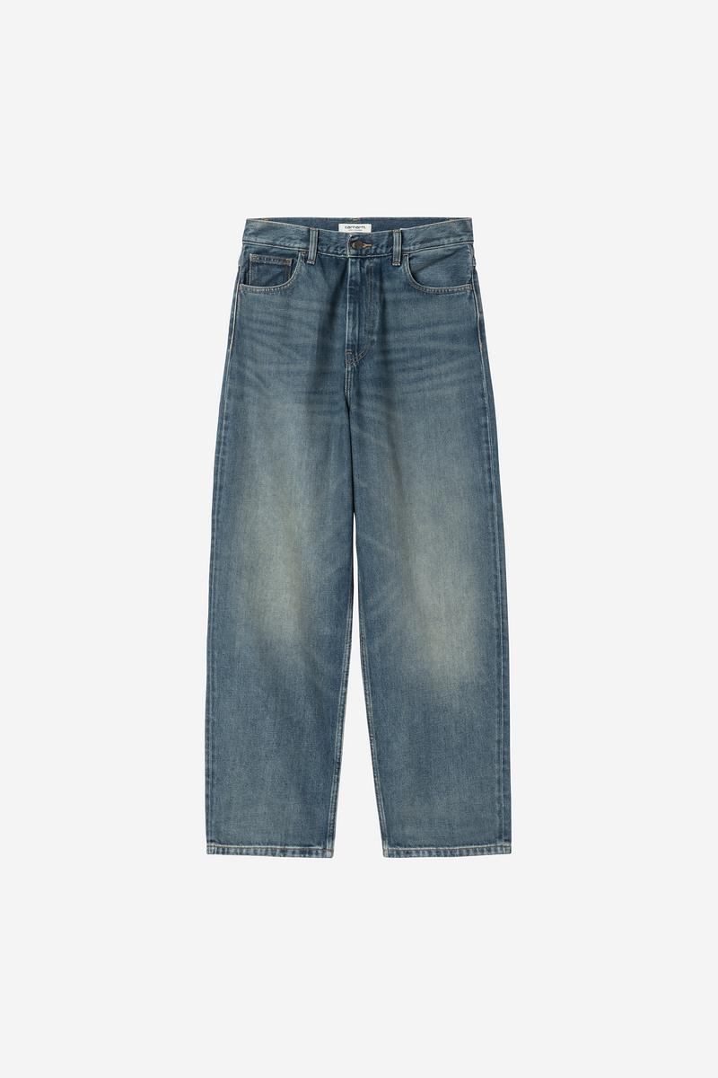 Carhartt Brandon Pant - Blau, getragene Gebrauchtwäsche