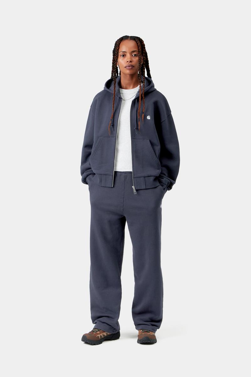 Carhartt Cassie Sweat Pant - Dunkles Marineblau / Silber