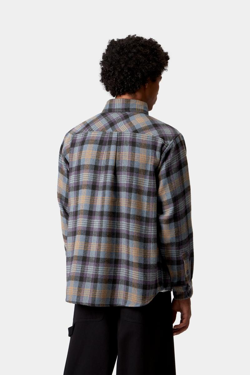 Carhartt L/S Dern Shirt - Dern Check, Lokers