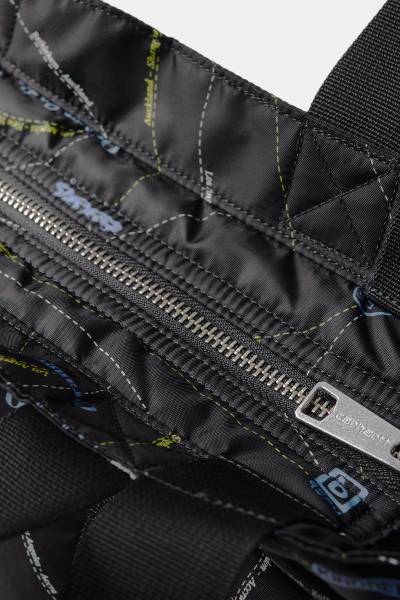 Carhartt Audio Archives WIP Record Bag - Audio Archives WIP Print, Schwarz