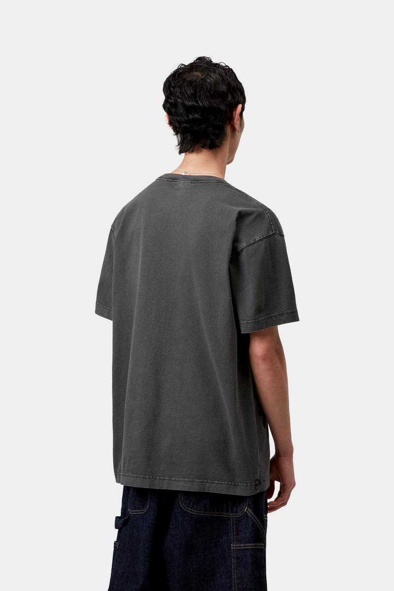 Carhartt S/S Nelson T-Shirt - Schwarz, stückgefärbt