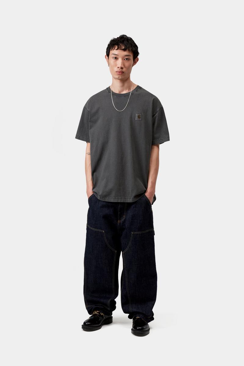Carhartt S/S Nelson T-Shirt - Schwarz, stückgefärbt