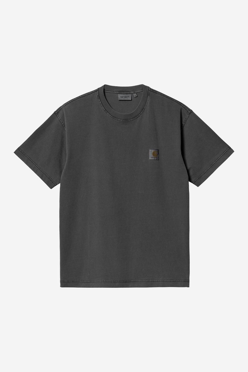 Carhartt S/S Nelson T-Shirt - Schwarz, stückgefärbt
