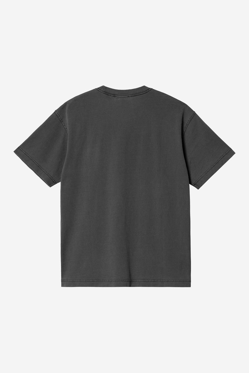 Carhartt S/S Nelson T-Shirt - Schwarz, stückgefärbt