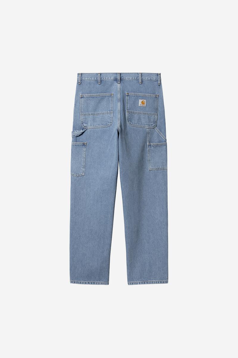 Carhartt Double Knee Pant - Blau, Stein gebleicht