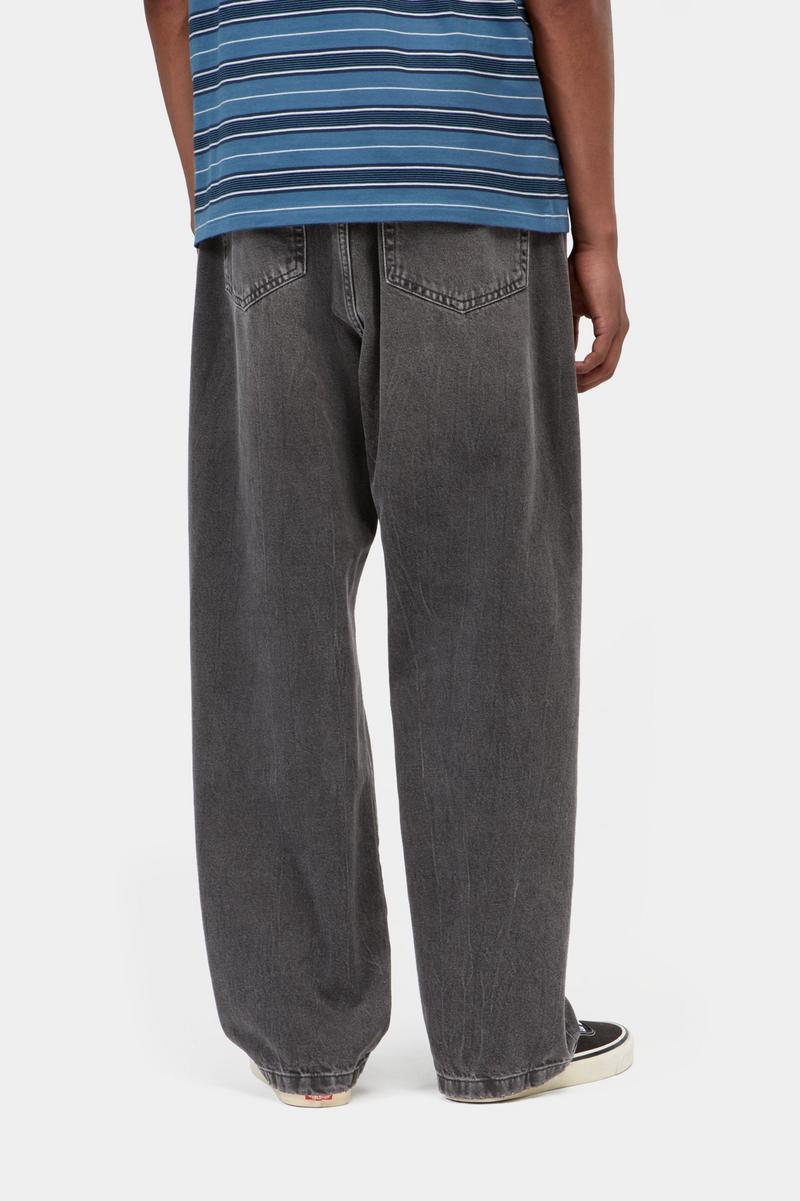 Carhartt Landon Pant - Schwarz, Marmor-Use-Waschung