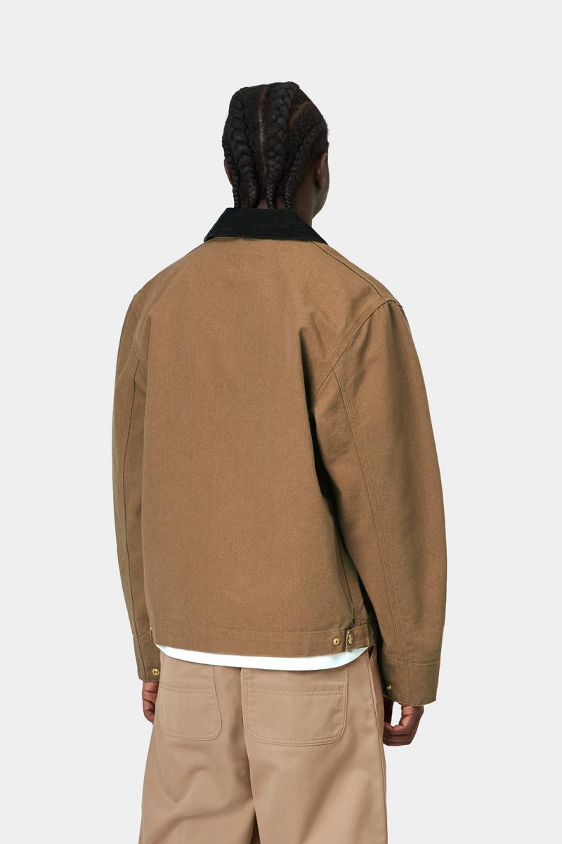Carhartt Detroit Jacket (Summer) - Hamilton Brown / Tabak, gespült