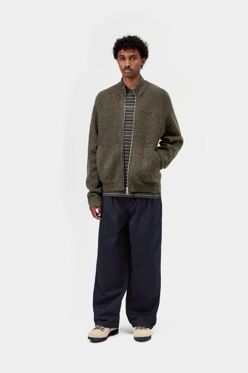 Carhartt Curtis Sweater Jacket - Verworrener Schungit