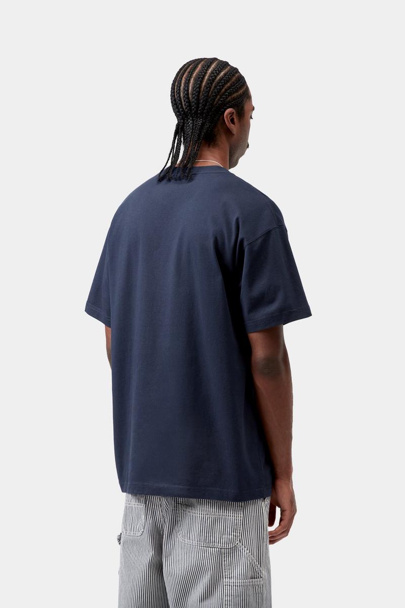 Carhartt S/S Heavy Duty T-Shirt - Jupiter, starke Enzymwäsche