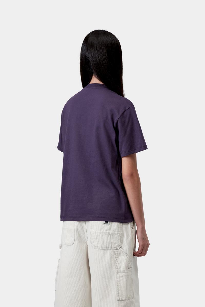 Carhartt S/S Script Embroidery T-Shirt - Lokers / Pfütze