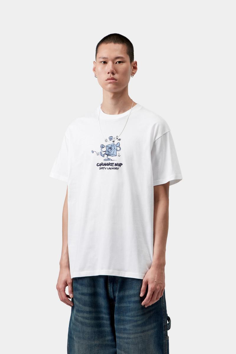 Carhartt S/S Dirty Laundry T-Shirt - Weiß