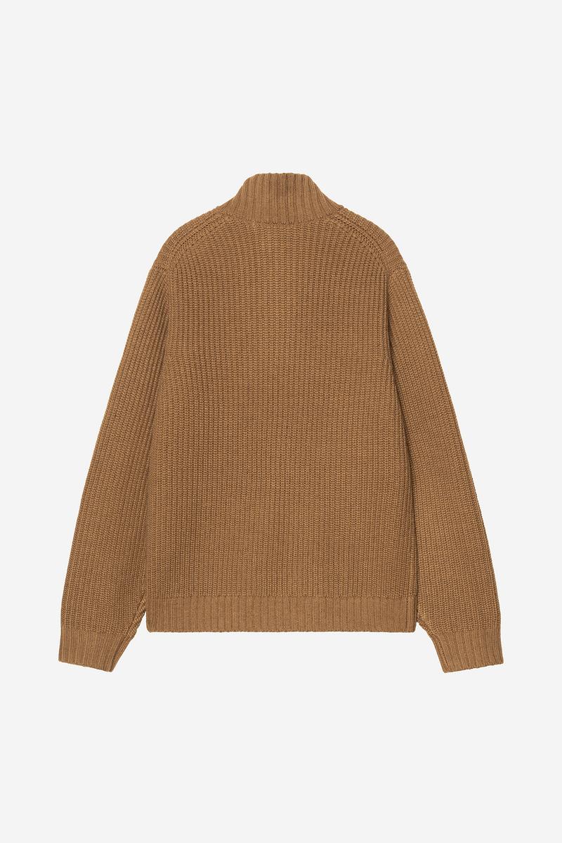 Carhartt Detroit Half Zip Sweater - WIP H Braun