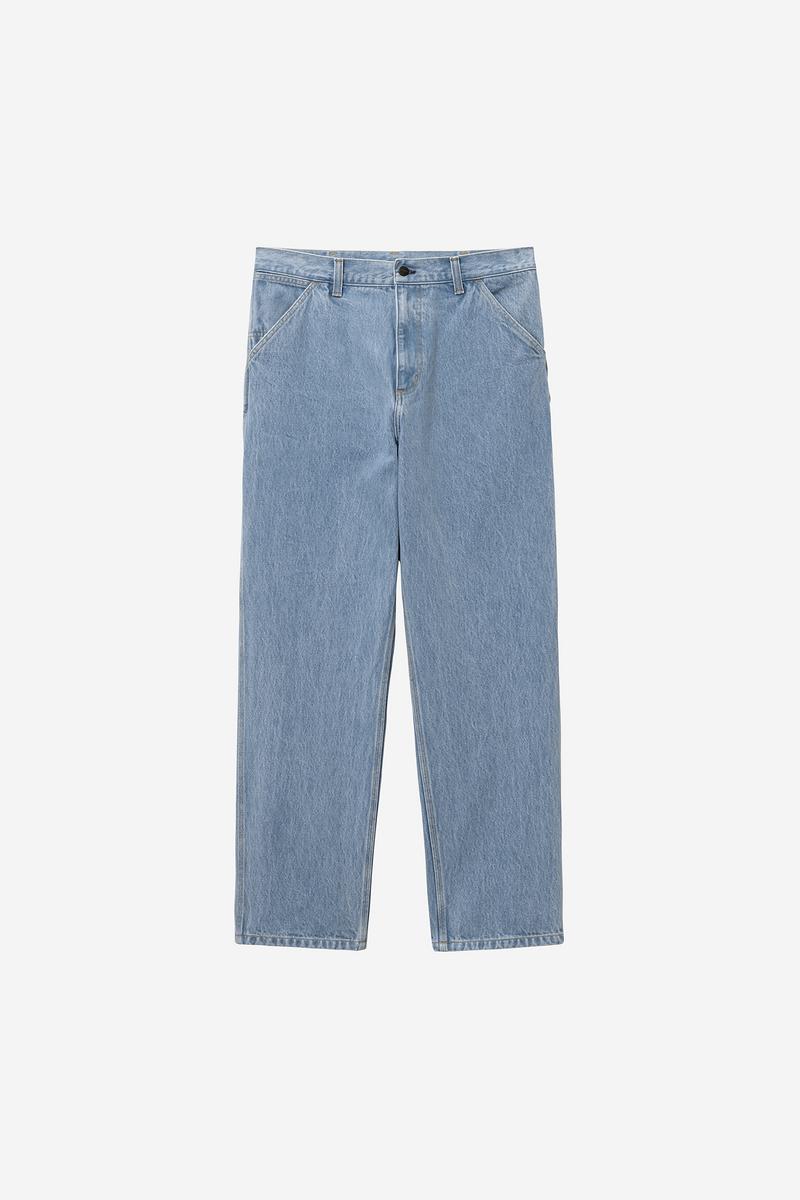 Carhartt Single Knee Pant - Blau, Stein gebleicht